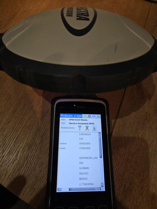 Приймач RTK GNSS  Trimble SP60/80 Glonass Galileo Beidou L2 + Juno5 SurveyPro