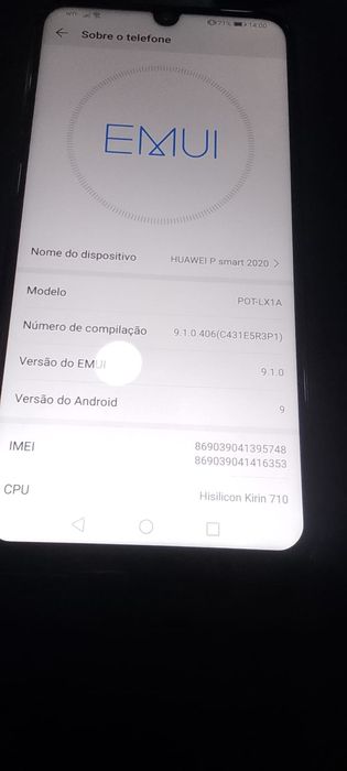 Huawei p smart 2020