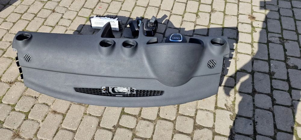 deska konsola airbag napinacze audi a3 8p0 lift 5d
