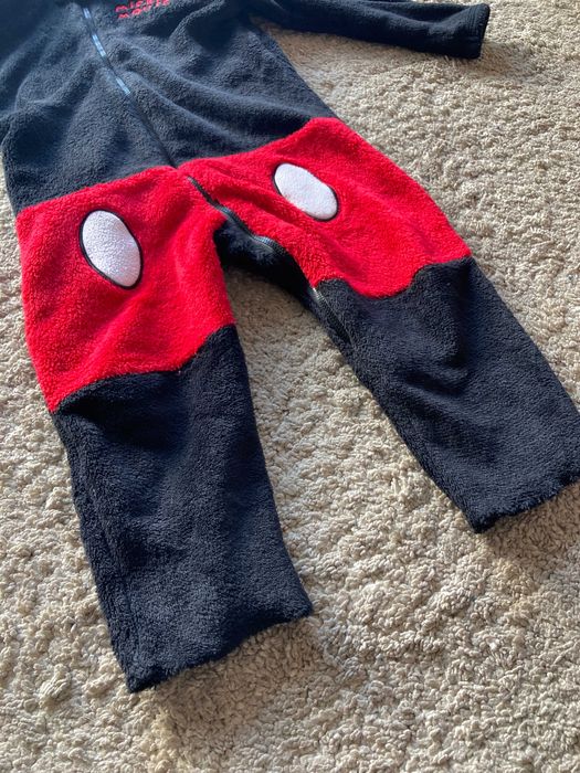 Macacão Quentinho de Casa do Mickey, Tam. 24-36M