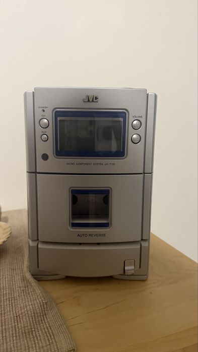 Aparelhagem JVC módulos cassete minidisc