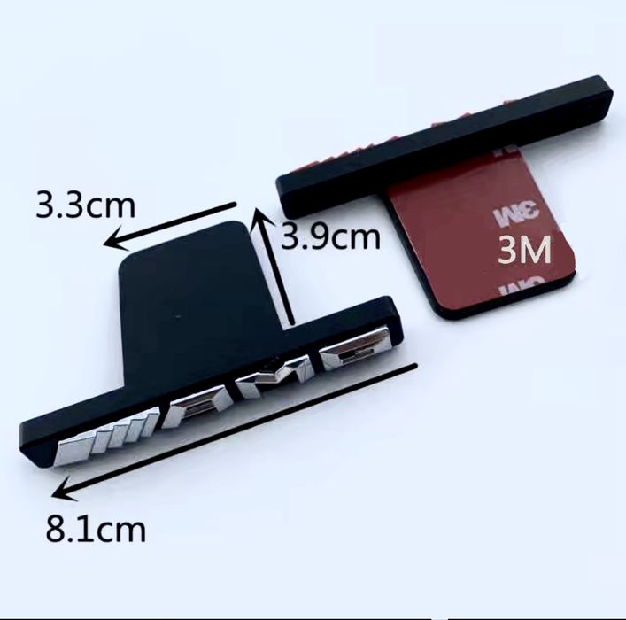 Шильдик AMG в решітку GT Mercedes-Benz гриль