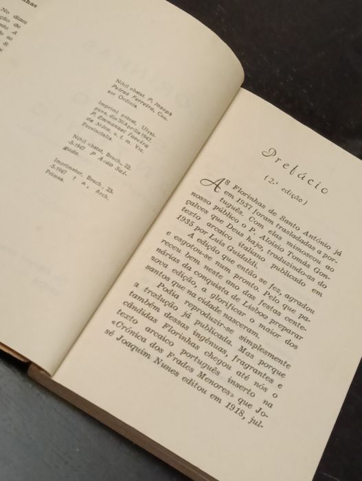 Livro Florinhas de Santo António de 1967