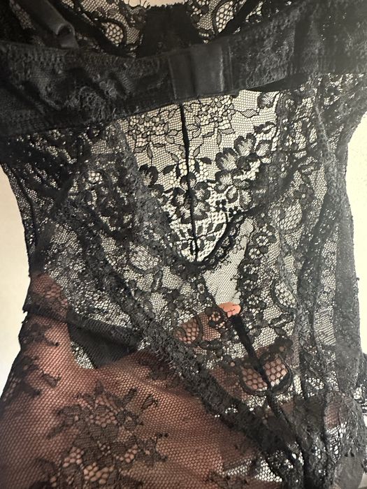 Кружевной боди h&m р.xs