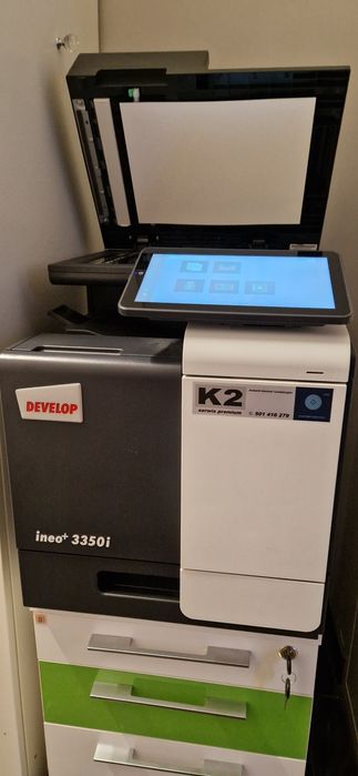 Develop 3350i używana - laserowa kolorowa. Bardzo oszczędna. W 100 % s