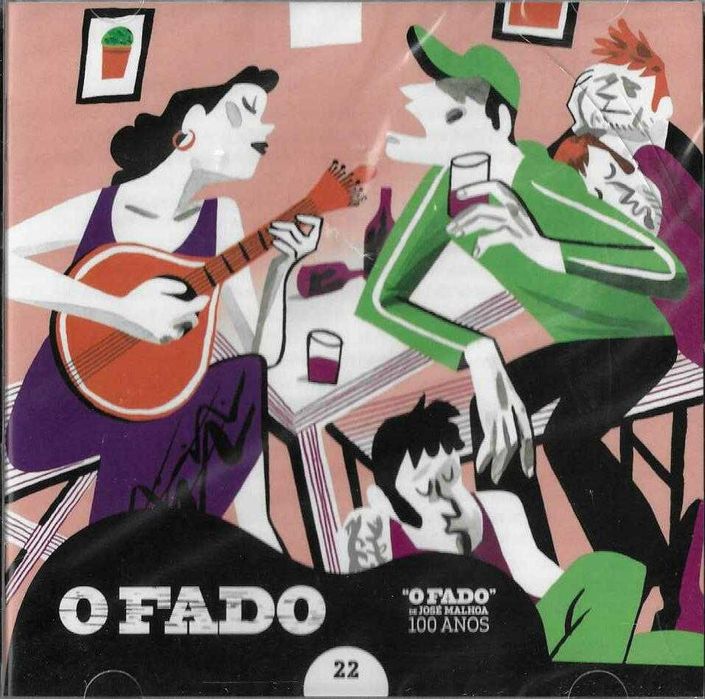 O Fado de José Malhoa 100 anos - CD 22 (novo)
