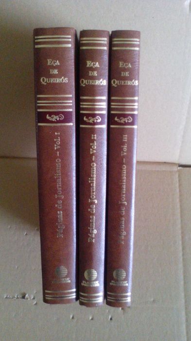 Páginas de Jornalismo (3 Volumes) Eça de Queirós