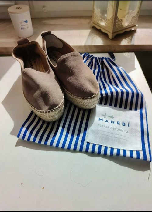 Espadryle Manebi