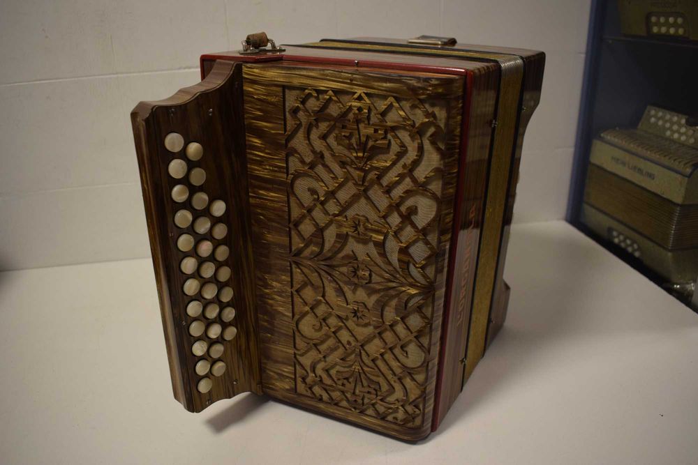 Concertina L. Organola 3 Voz Tonalidade La.  N 76