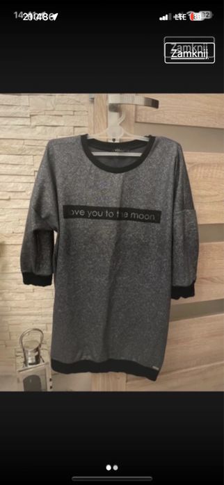 Bluza ze srebrem /mohito  m/l