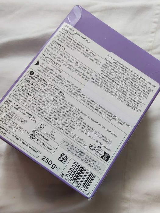 Marks and Spencer herbata Earl Grey