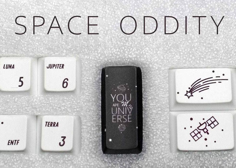 Nakładki nasadki na klawiaturę MX KEYCAPS Layout ISO-DE