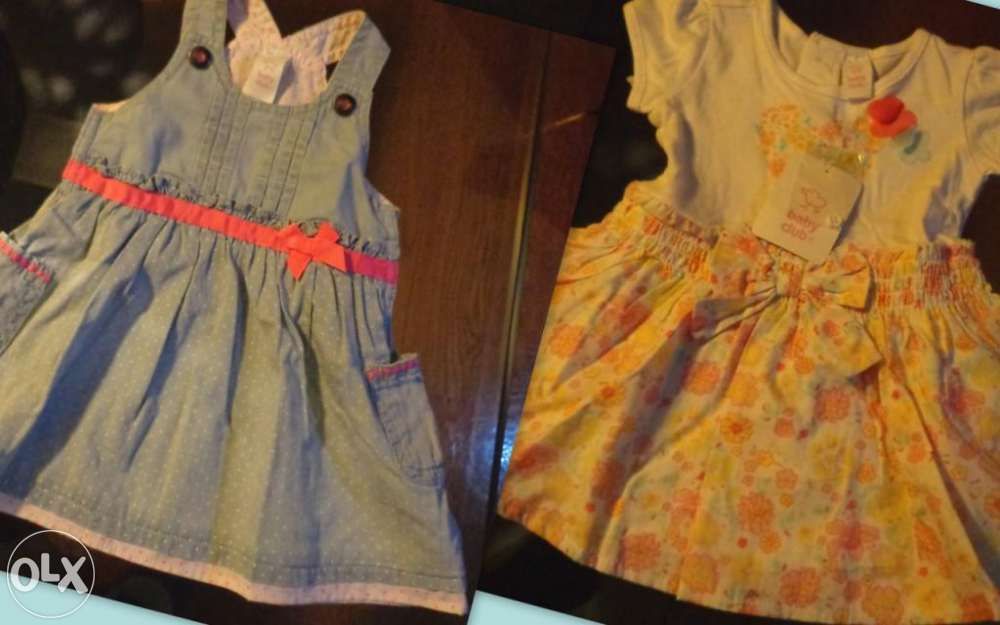 Vestidos – 6-9 meses (Novos)