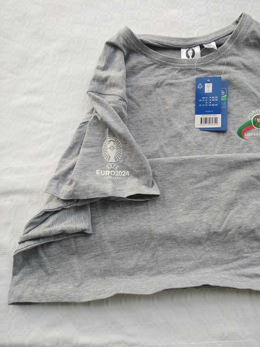 T-Shirt Cinzenta UEFA Euro 2024