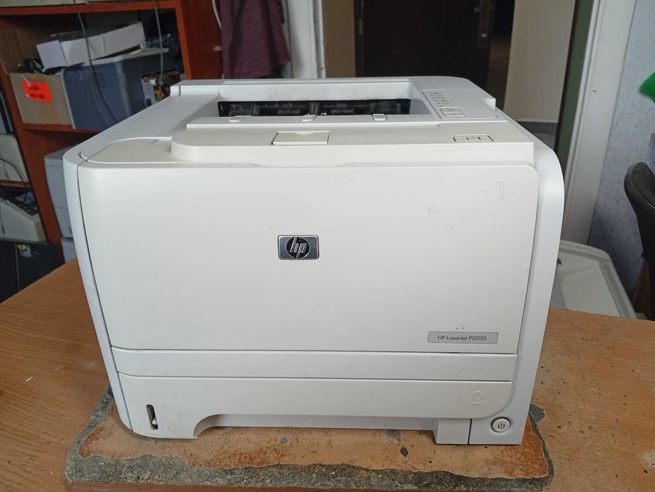 Лазерний принтер HP LaserJet P2035, заправлений 100%