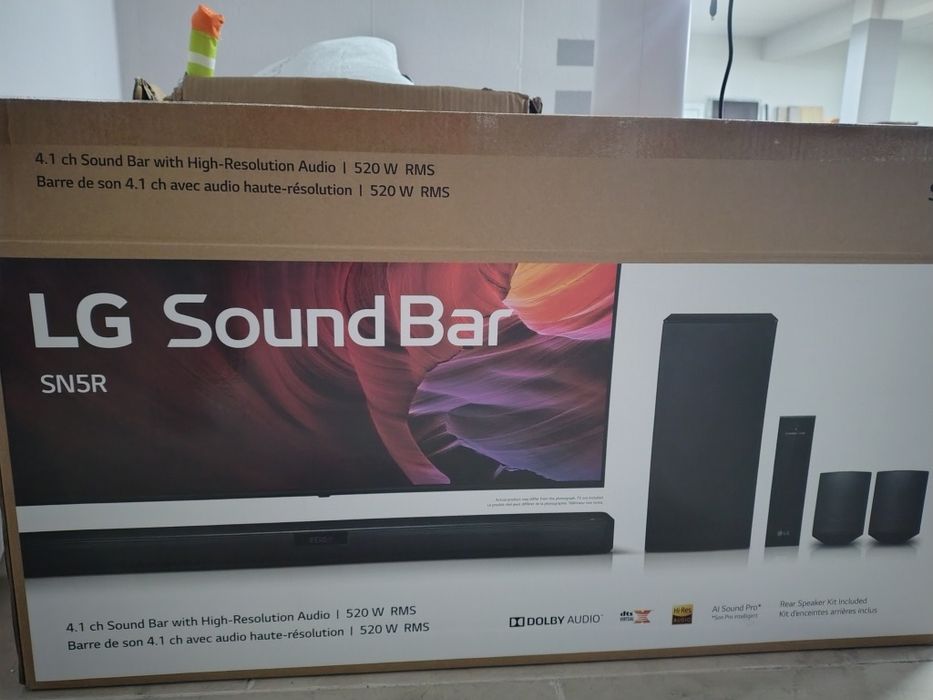 Soundbar LG SN5R (barra de som)