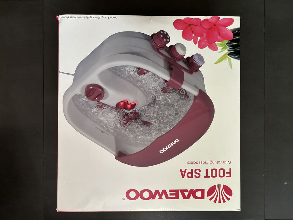 Nowy, Masażer do stóp, domowe spa pedicure Daewoo