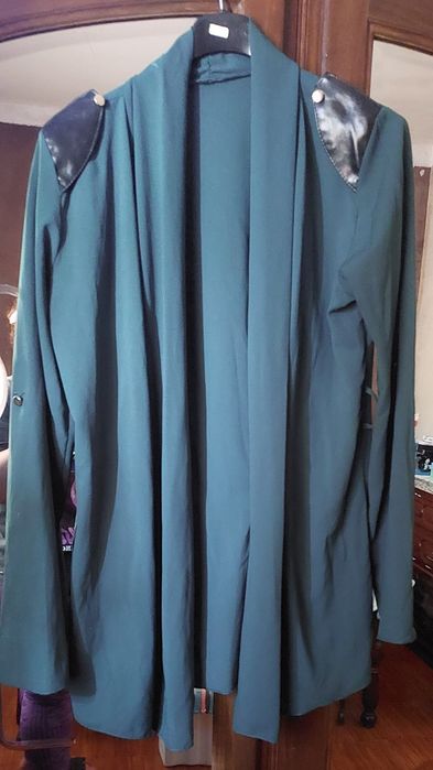 Casaco verde L bonito