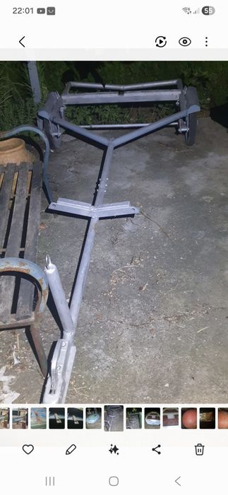 Reboque barco sem matricula