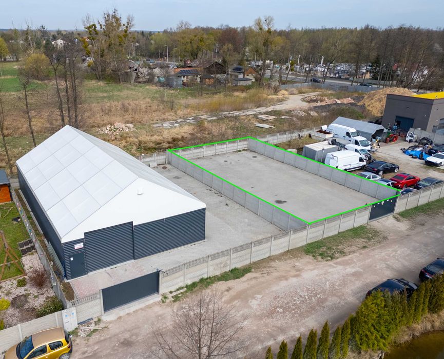 Utwardzony plac - do wynajęcia!