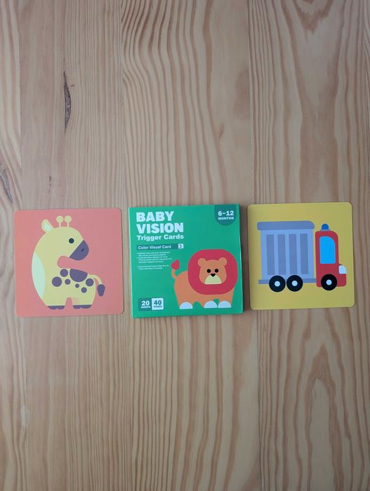 Pack Cartões Educativos para Bebé (0-3 Anos) | Estimulação e Aprendizagem Montessori