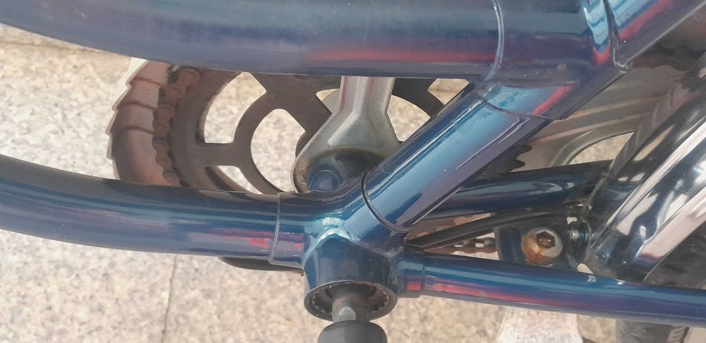 Rower damski  granatowy