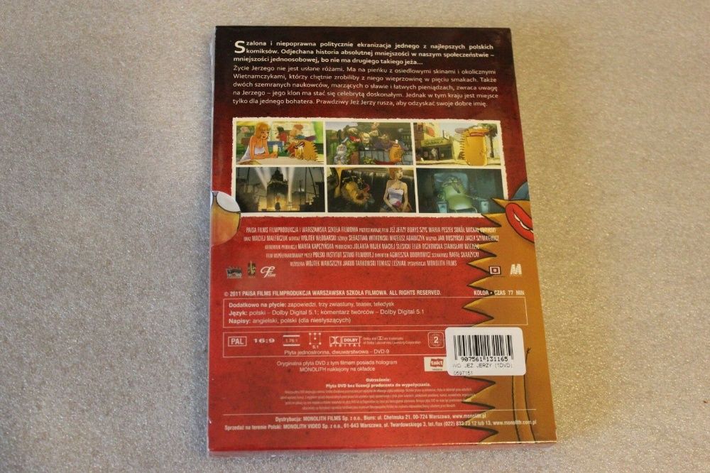 Jeż Jerzy Dvd Film