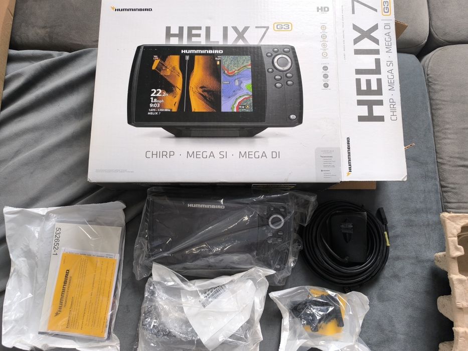 NOWA Humminbird HELIX 7 G3 – MEGA SI/DI, GPS, 2 lata gwarancji