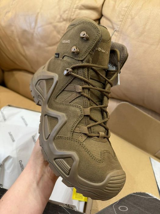 Черевики "Lowa Zephyr GTX  MID TF" койот, коричневі, пісок, чорні, олива