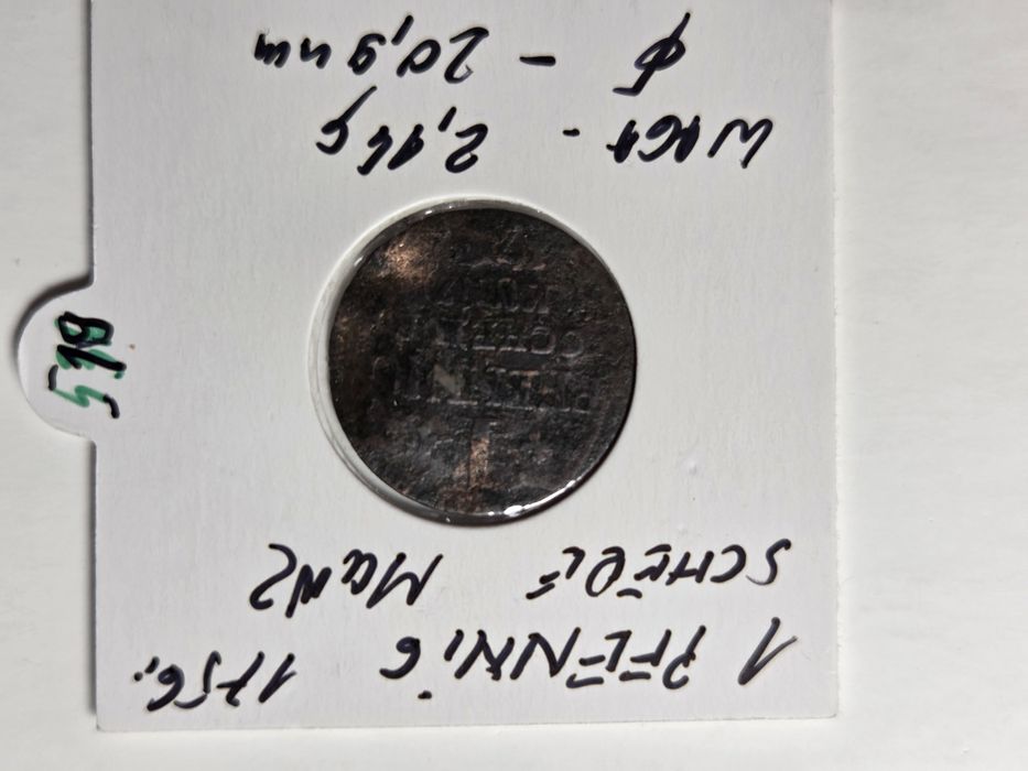 1 Pfennig 1756 r.