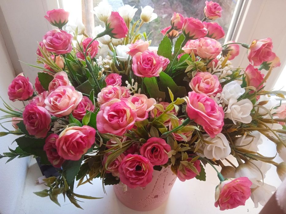 Букет из искусственных цветов