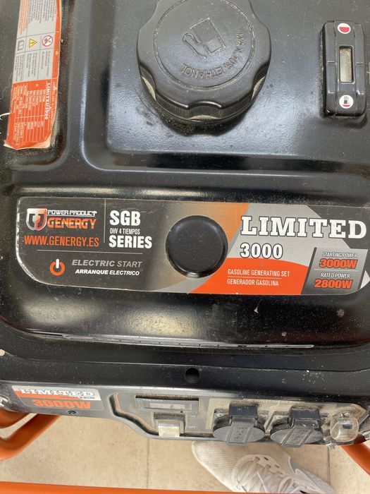 Gerador Genergy limited 3000