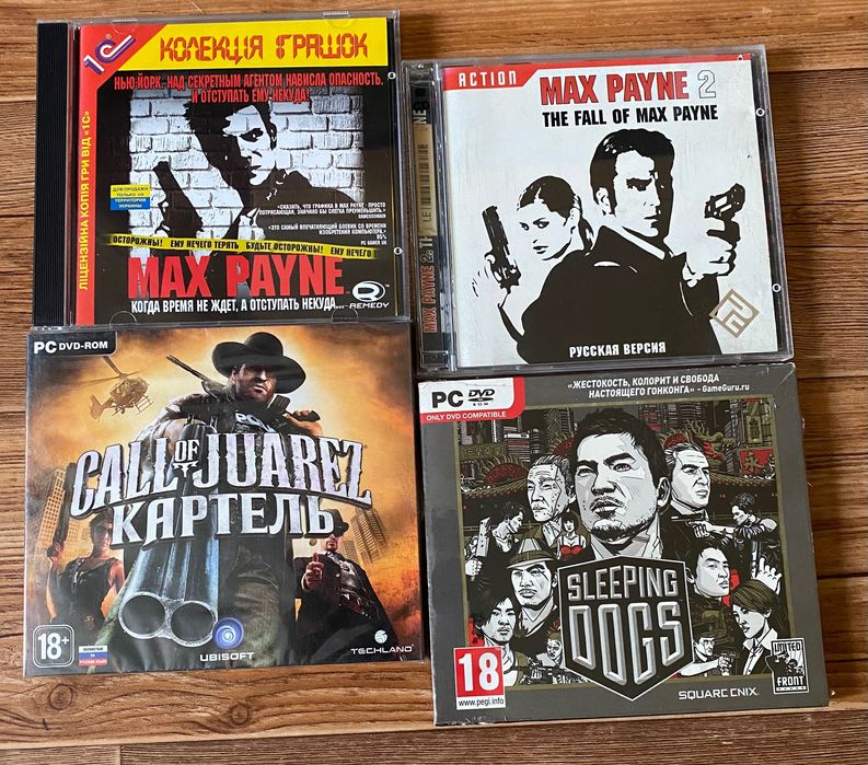 Ігри для ПК(PC): Max Payne, Tomb Raider, Гарри Поттер Sims Петька Братья Пилоты, Геркулес Earthworm Jim Gex The Elder Scrolls Morrowind