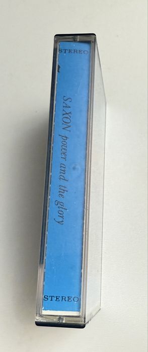 Saxon Power and the glory kaseta magnetofonowa lata 80