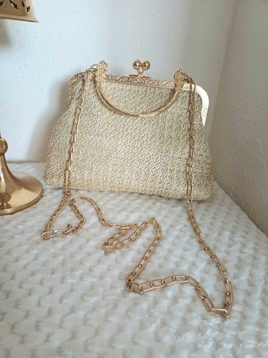 Torebka koktajlowa  - Pleciona