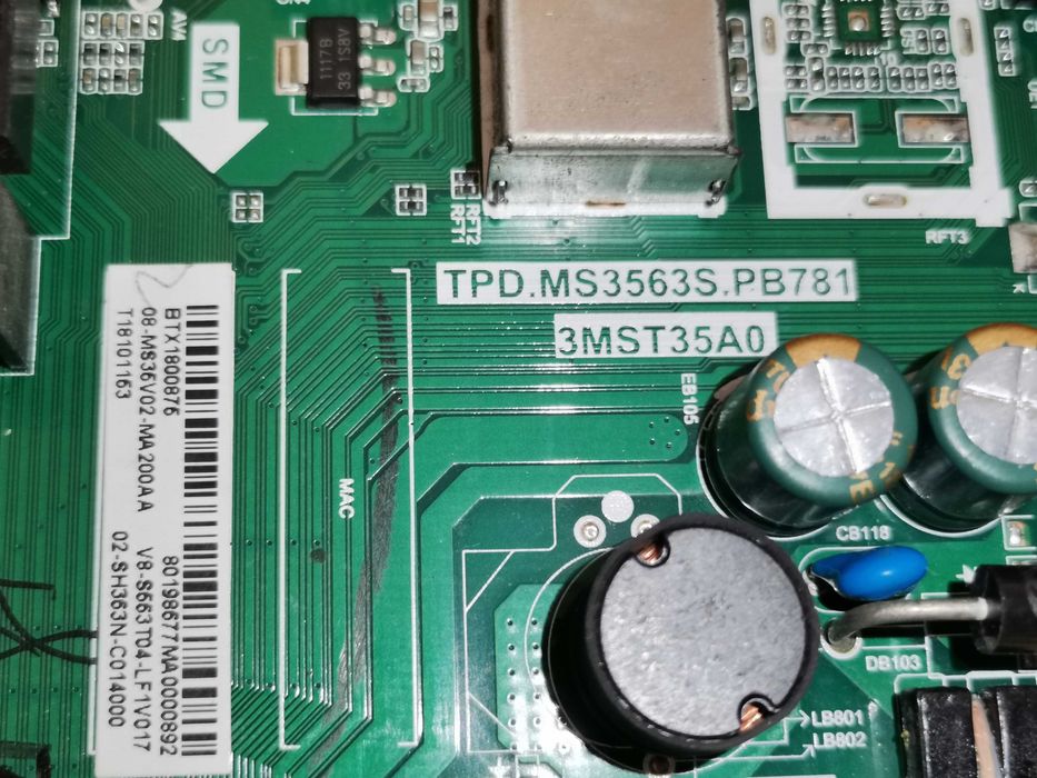 Mainboard THOMSON 32HD3301 TPD.MS3563S.PB781