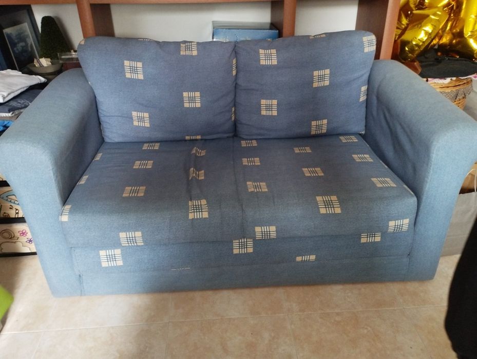 Sofá cama dois lugares
