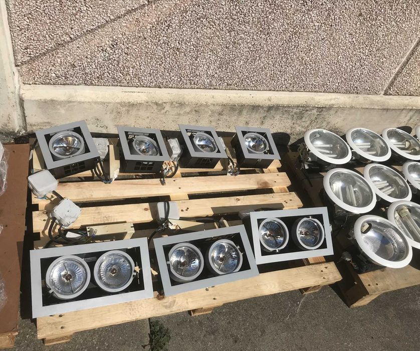 Iluminação para Tetos em Pladur só vendemos lote completo