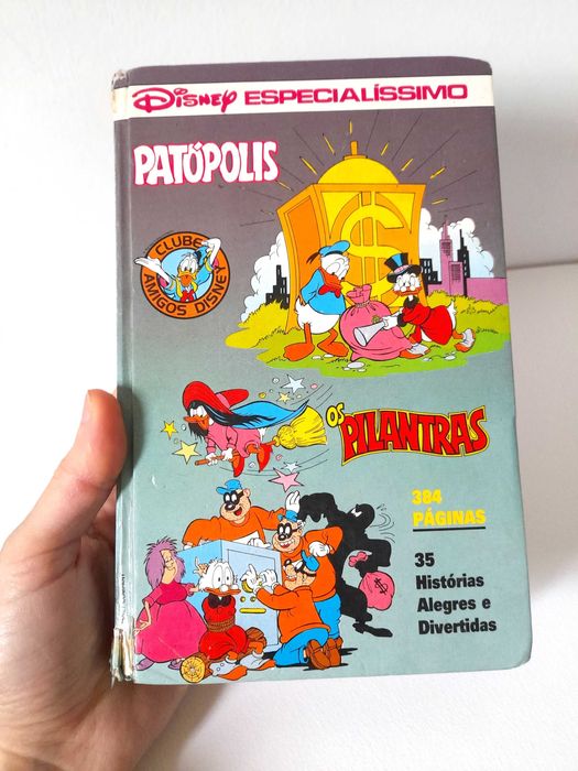 Livro de BD Disney Especialíssimo Número 16 Coleção Anos 80