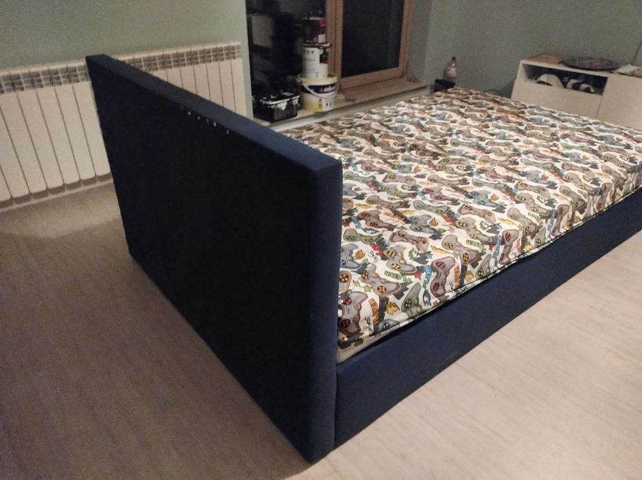 Łóżko tapicerowane