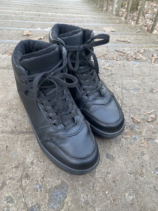 Кросівки високі хайтопи теплі