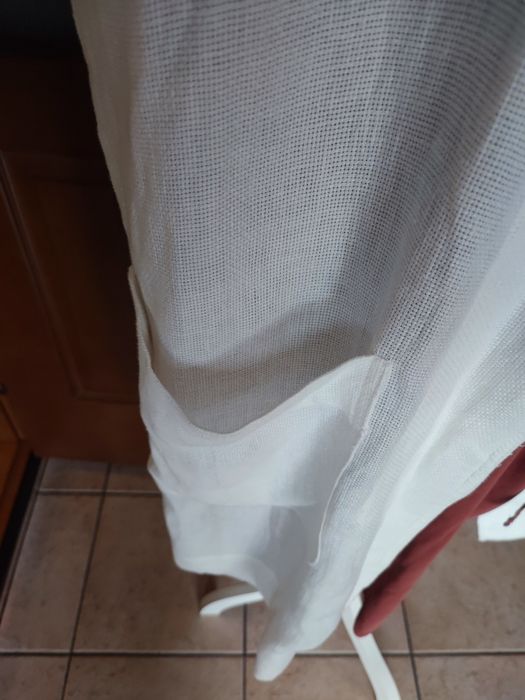 Narzutka lniana Zara XS