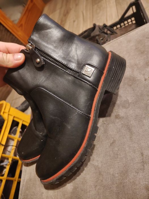 Buty skórzane damskie vices rozmiar 38