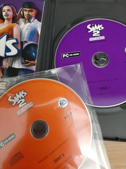 Jogo para PC CD-Rom Os Sims2 na noite
