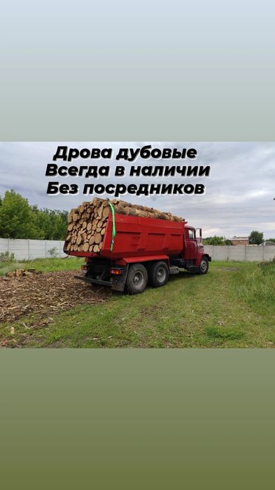 Продам сухие дрова твердых пород/Дуб. Всегда в НАЛИЧИИ.