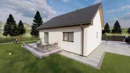 Dom Kamilek 71,6m2 parterowy stan deweloperski