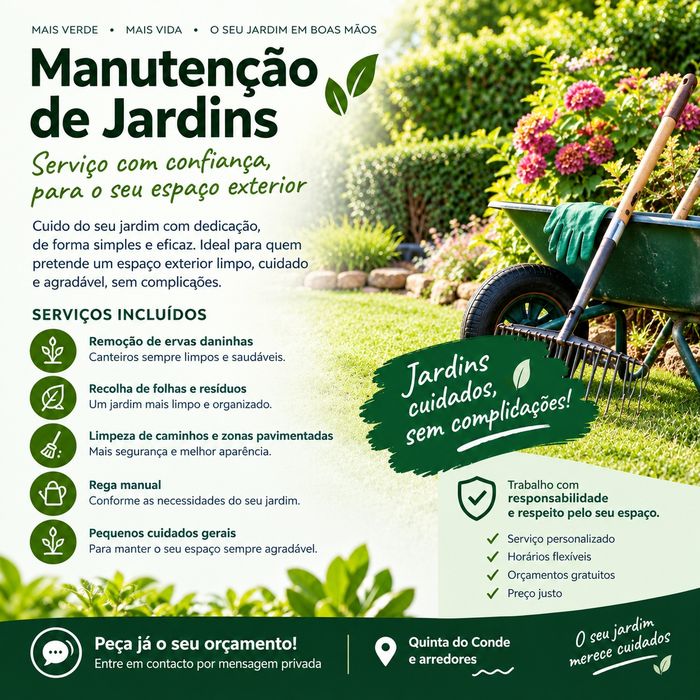 Manutenção de jardins