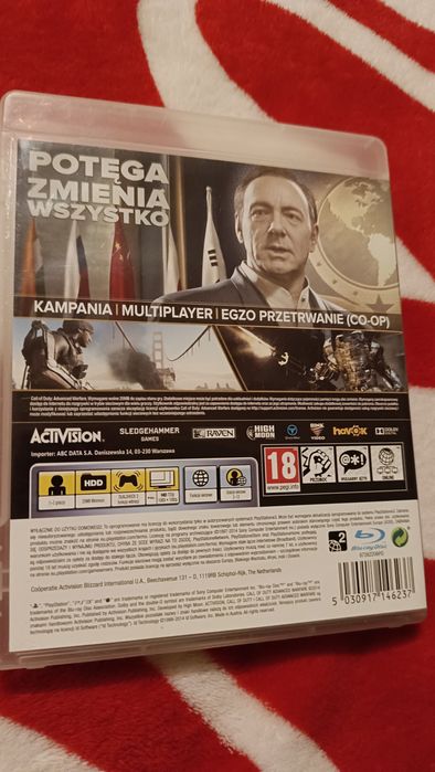 Call od Duty Advanced Warfare PS3 Polska Wersja.