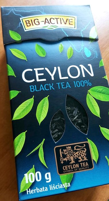 Big Active Ceylon 24 szt. (2x12szt) liściasta 100g cena za wszystko