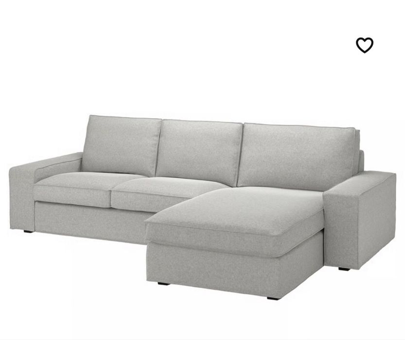 Sofa Kivik ikea 4 lugares com chaise long
